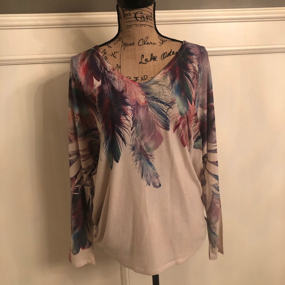 V Neck Knit Top